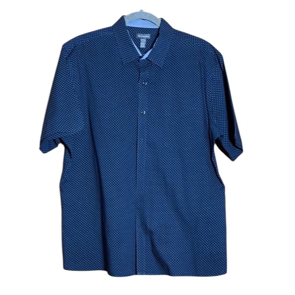 Men's Van Heusen Blue Patterned Shirt
